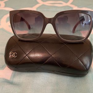 Chanel Women Sunglasses Grey